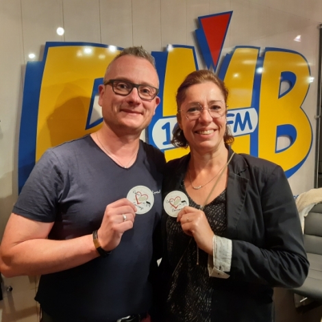 Sandrine Godignon-Alves et Alexis Alves pour la 1re Guinguette Coursageoise le 31 mai