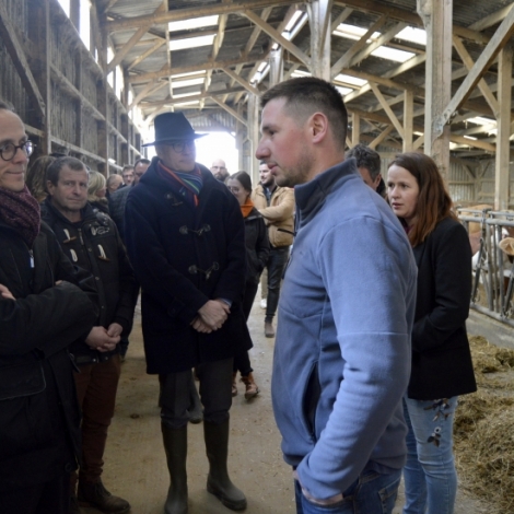 Sujet sur l'installation d'agriculteurs dans l'Allier : Marceau Bellini  Venas