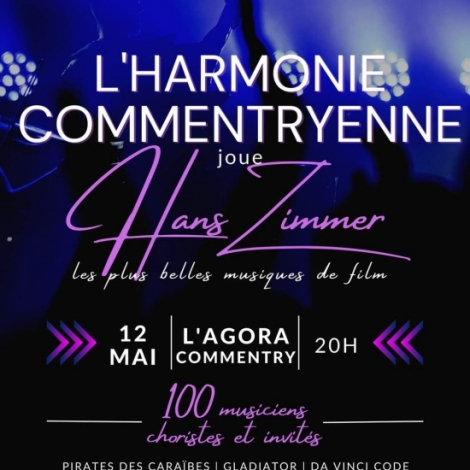 l'Harmonie Commentryenne rend hommage  Hans Zimmer lors d'un concert  l'Agora ce vendredi